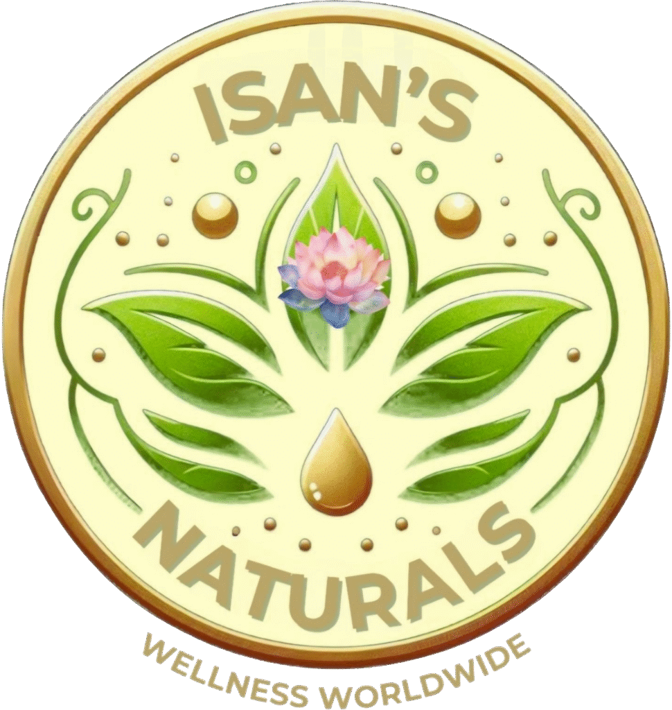 Isan's Natural's Small Logo