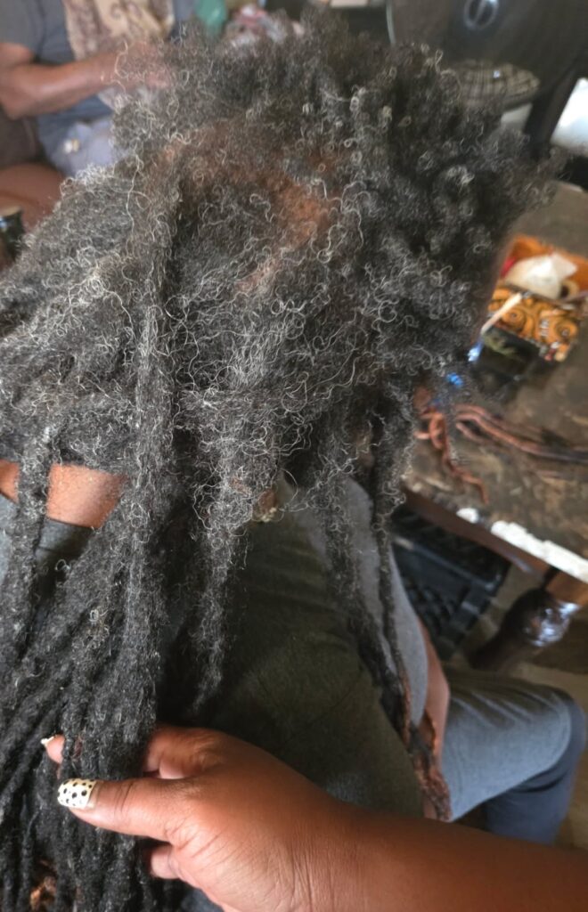 Before image of the Queen's Den Loc reinstall