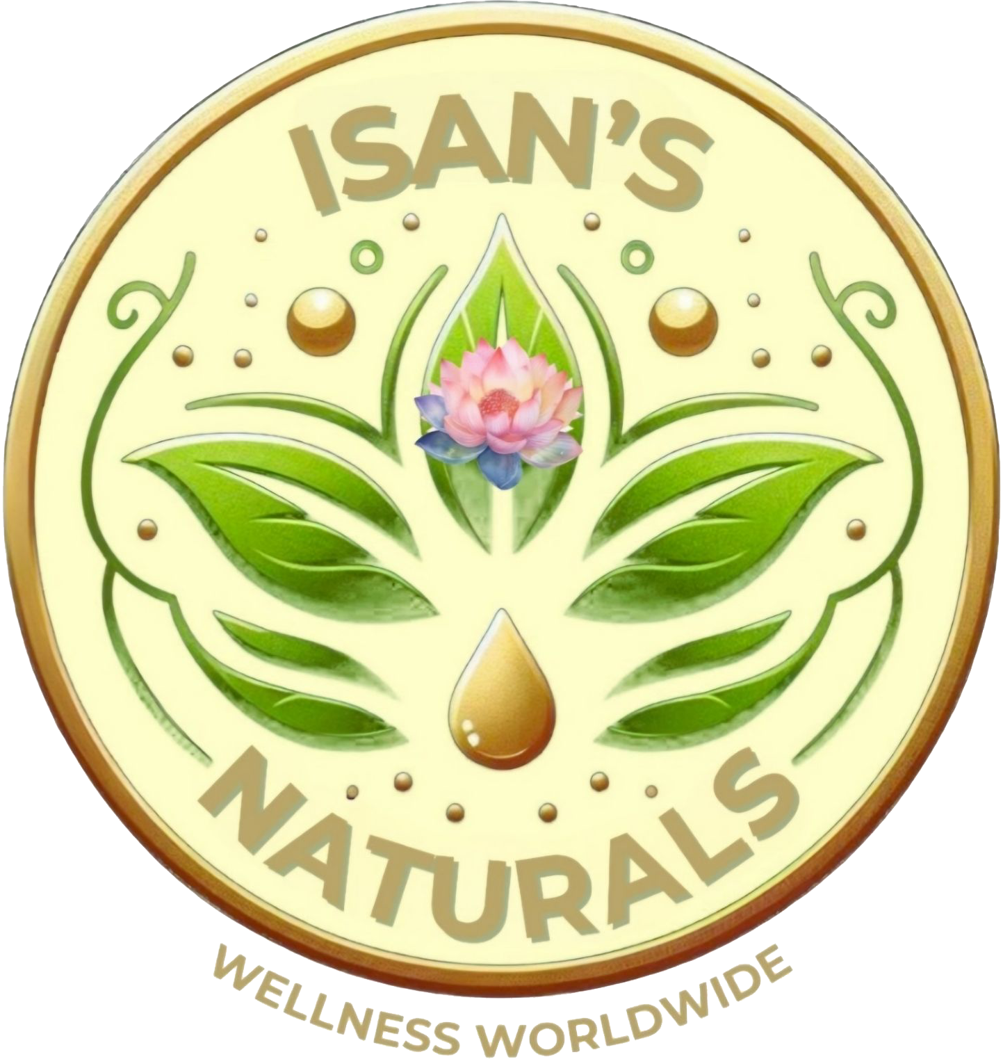 Isan's Natural's Small Logo